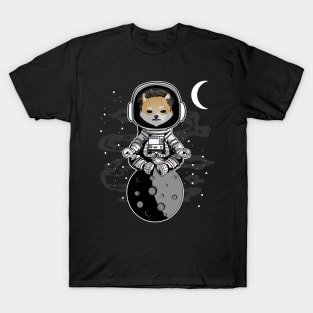 Astronaut Dogelon Mars Coin To The Moon Crypto Token Cryptocurrency Wallet Birthday Gift For Men Women Kids T-Shirt